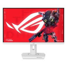 ASUS - 27" ROG Strix XG27UCG-W Dual mode Gaming Monitor, UHD (3840x2160), dual mode (4K 160Hz or FHD 320Hz), 1ms, USB Type-C, White