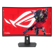 ASUS - 32" ROG Strix XG32WCMS Curved Gaming Monitor, QHD (2560x1440), 280Hz, 1ms, Fast VA, USB Type-C, HDR, Black
