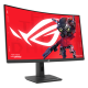 ASUS - 32" ROG Strix XG32WCMS Curved Gaming Monitor, QHD (2560x1440), 280Hz, 1ms, Fast VA, USB Type-C, HDR, Black