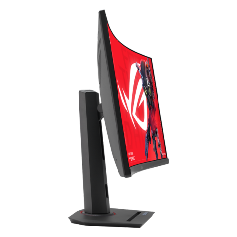ASUS - 32" ROG Strix XG32WCMS Curved Gaming Monitor, QHD (2560x1440), 280Hz, 1ms, Fast VA, USB Type-C, HDR, Black