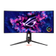 ASUS - 34" ROG Swift OLED PG34WCDM Curved Gaming Monitor, 240Hz, 0.03 ms, UWQHD (3440 x 1440), G-SYNC, ROG Smart KVM, Type-C, Black
