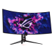 ASUS - 39" ROG Swift OLED PG39WCDM Curved Gaming Monitor, 240 Hz, 0.03 ms, UWQHD (3440x1440), G-SYNC, ROG Smart KVM, Type-C, Black