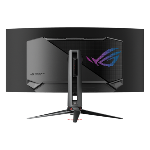 ASUS - 39" ROG Swift OLED PG39WCDM Curved Gaming Monitor, 240 Hz, 0.03 ms, UWQHD (3440x1440), G-SYNC, ROG Smart KVM, Type-C, Black