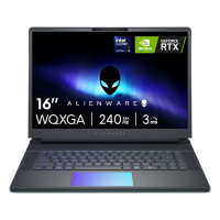 Dell Alienware 16 Area-51 (Intel Core Ultra 9-275HX/ DDR5 32GB/ SSD 1TB/ 16" WQXGA IPS 240hz/ 8GB RTX5070/ Backlit/ Win11H/ Eng) Black