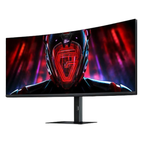 Redmi - 34" G34WQ Curved Gaming Monitor, VA, 180Hz, 1mc, UHD (3440 х 1440), HDMI+Display Port