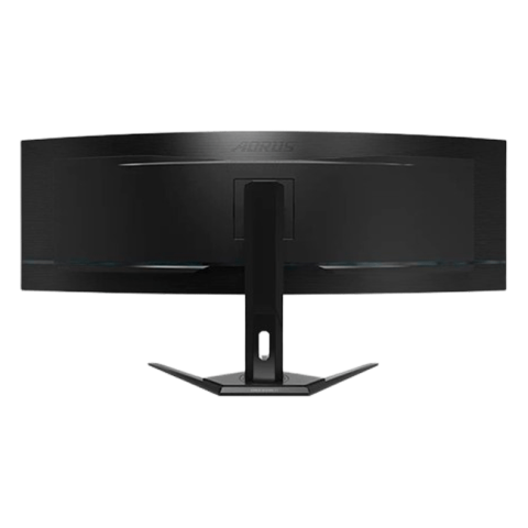 Aorus - 49" CO49DQ Gaming Monitor, 144Hz, 0,03mc, DQHD (5120x1440), 4K, HDMI, DisplayPort, Type-C, USB, RGB, Black