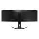 Aorus - 49" CO49DQ Gaming Monitor, 144Hz, 0,03mc, DQHD (5120x1440), 4K, HDMI, DisplayPort, Type-C, USB, RGB, Black