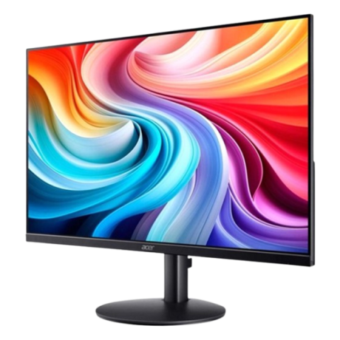 Acer - 27″ SA273 Monitor, IPS, 120Hz, 1mc, FHD (1920×1080), HDMI+VGA, White