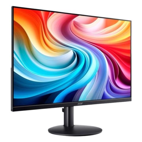 Acer - 27″ SA273 Monitor, IPS, 120Hz, 1mc, FHD (1920×1080), HDMI+VGA, White