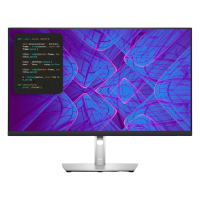 Dell - 27" P2723QE 4K Monitor, IPS, 60Hz, 8mc, UHD (3840x2160), HDMI, DP, Type-C, USB-C Hub, Height, Pivot, Silver, Black