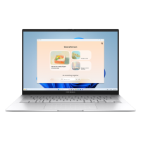 ASUS Zenbook 14 OLED (Intel Core Ultra 9-285H/ DDR5 16GB/ SSD 1TB/ 14" OLED 3K 120Hz/ Intel Arc Graphics/ Backlit/ NoOS/ RU) Silver