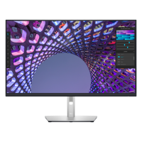 Dell - 32" P3223QE 4K Monitor, IPS, 60Hz, 8mc, UHD (3840x2160), HDMI, DP, Type-C, USB-C Hub, Height, Pivot, Silver, Black