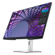 Dell - 32" P3223QE 4K Monitor, IPS, 60Hz, 8mc, UHD (3840x2160), HDMI, DP, Type-C, USB-C Hub, Height, Pivot, Silver, Black