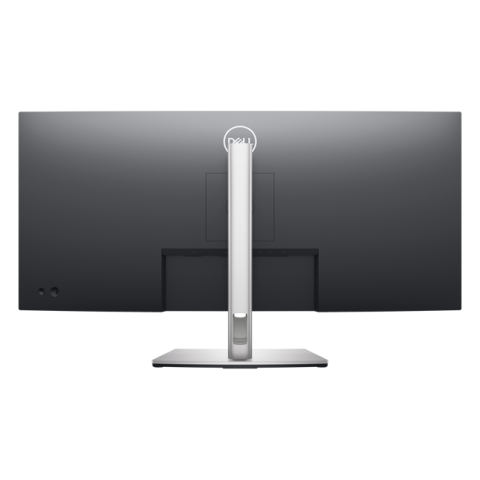 Dell - 34" P3424WE Curved Monitor, IPS, 100Hz, 8mc, WQHD (3440x1440), HDMI, DP, Type-C, USB-C Hub, Height, Silver, Black
