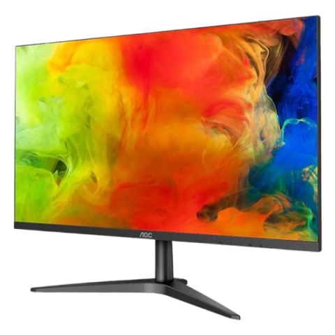 AOC - 24" 24B1H Monitor, VA, 60Hz, 8mc, FHD (1920x1080), VGA+HDMI, Black