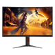 AOC - 27" C27G4Z Curved Gaming Monitor, VA, 0,3mc, 280Hz, FHD (1920x1080), HDMI+DP, Black