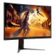 AOC - 27" C27G4Z Curved Gaming Monitor, VA, 0,3mc, 280Hz, FHD (1920x1080), HDMI+DP, Black