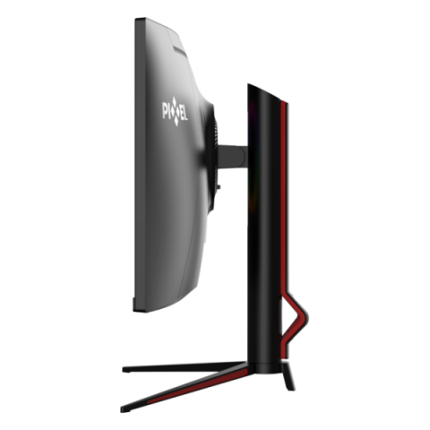 Pixel - 34" PXG34WQC Gaming Curved Monitor, VA, 200Hz, 1mc, QHD (2560*1440), HAS, HDMI, Display port, Speakers