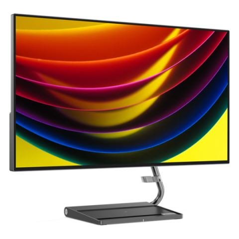 Lenovo - 27" Qreator Monitor, IPS, 60Hz, 4mc, UHD(3840x2160) 4K, HDMI+DP+TypeC, Iron Grey