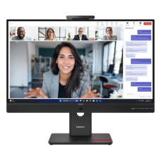 Lenovo - 27" ThinkVision T27QD-4v, IPS WLED, 120Hz, 4mc, QHD (2560x1440) 2K, HDMI+DP+TypeC, Tilt, Swivel, Pivot, HAS, Webcam, Audio Eclipse Black