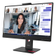 Lenovo - 27" ThinkVision T27QD-4v, IPS WLED, 120Hz, 4mc, QHD (2560x1440) 2K, HDMI+DP+TypeC, Tilt, Swivel, Pivot, HAS, Webcam, Audio Eclipse Black