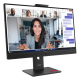 Lenovo - 27" ThinkVision T27QD-4v, IPS WLED, 120Hz, 4mc, QHD (2560x1440) 2K, HDMI+DP+TypeC, Tilt, Swivel, Pivot, HAS, Webcam, Audio Eclipse Black