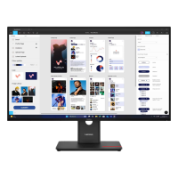 Lenovo - 32" ThinkVision T32UD-40, IPS WLED, 60Hz, 4mc, UHD (3840x2160) 4K, HDMI+DP+TypeC, Tilt, Swivel, Pivot, HAS, Eclipse Black