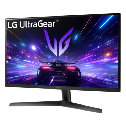 LG - 27" 27GS60F-B UltraGear Gaming Monitor, IPS, 1mc, 180Hz, FHD (1920×1080), HDMI+Display Port, NVideo G-Sync™