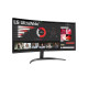LG - 34" 34WR50QK-B Monitor, VA, 5mc, 100Hz, QHD (3440x1440), HDMI+Display Port, Black