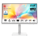 MSI - 24" Modern MD2412PW Monitor, IPS, 1mc, 100hz, FHD (1920x1080), HDMI+TypeC, White