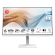 MSI - 27" Modern MD272XPW Monitor, IPS, 1mc, 100hz, FHD (1920x1080), HDMI+DP+TypeC, KVM, HAS, White