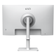 MSI - 27" Modern MD272UPHW 4K Monitor, IPS, 4mc, 60Hz, UHD (3840x2160), HDMI+DP+TypeC, KVM, HAS, White