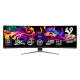 MSI - 49" MPG 491CQPX Gaming Monitor, QDLED, 0,03mc, 240hz, UWQHD (3440x1440), HDMI+DP+TypeC, Black