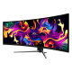 MSI - 49" MPG 491CQPX Gaming Monitor, QDLED, 0,03mc, 240hz, UWQHD (3440x1440), HDMI+DP+TypeC, Black