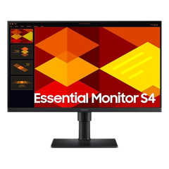 Samsung - 24" LS24D400GAIXCI LED Monitor, IPS, 100Hz, 5mc, FHD (1920x1080), High adjustable, HDMI, DVI, Black