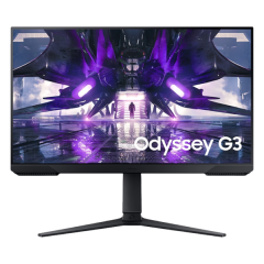 Samsung - 27" LS27AG320NEXXS Odyssey G3 Gaming Monitor, VA, 165Hz, 1mc, FHD (1920x1080), Height Adjustable, Pivot, HDMI, DP, Black