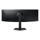 Samsung - 49" ViewFinity LS49C950UAIXCI Curved Monitor, VA, 5мс, 120Hz, DQHD (5120x1440), HDMI+DP+Type-C, Black