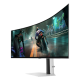 Samsung - 49" Odyssey LS49DG910SIXCI Curved Monitor, OLED, 5мс, 144Hz, DQHD (5120x1440), HDMI+DP+Type-C, Black