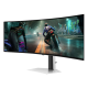 Samsung - 49" Odyssey LS49DG910SIXCI Curved Monitor, OLED, 5мс, 144Hz, DQHD (5120x1440), HDMI+DP+Type-C, Black