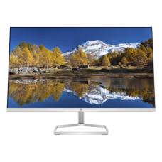 HP - 27" M27FQ LED Monitor, IPS, 75Hz, 5mc, QHD (2560x1440), DisplayPort+HDMI, Silver Black