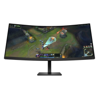 HP - 34" OMEN 34c G2 [2H] Gaming Monitor, VA, 180 Hz, WQHD (3440 x 1440),HDMI; DisplayPort