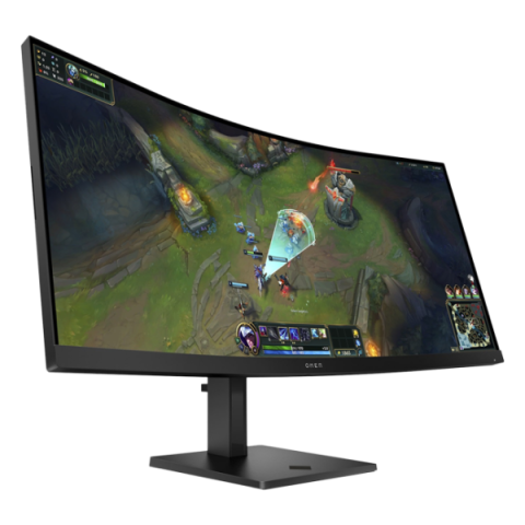HP - 34" OMEN 34c G2 [2H] Gaming Monitor, VA, 180 Hz, WQHD (3440 x 1440),HDMI; DisplayPort