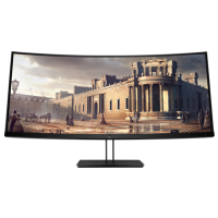 HP - 38" Z38c Curved Monitor, IPS, 5mc, 60Hz, UHD (3840x2160), HDMI, DisplayPort, TypeC, Silver
