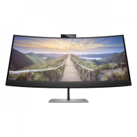HP - 40" Z40c Curved Monitor, IPS, 14mc, 60Hz, WUHD (3840x2160), HDMI, DisplayPort, TypeC, Silver