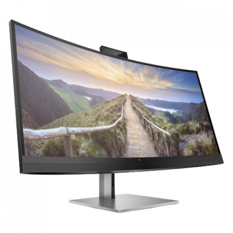 HP - 40" Z40c Curved Monitor, IPS, 14mc, 60Hz, WUHD (3840x2160), HDMI, DisplayPort, TypeC, Silver