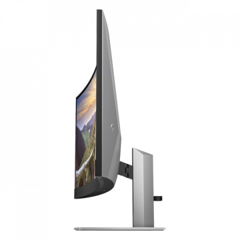 HP - 40" Z40c Curved Monitor, IPS, 14mc, 60Hz, WUHD (3840x2160), HDMI, DisplayPort, TypeC, Silver