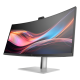 HP - 34" 7 Pro 734PM Monitor, IPS, 5mc, WQHD (3440x1440), HDMI+DP,USB, Silver