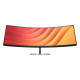 HP - 45" E45c G5 USB-C Monitor,VA, 165Hz, HDMI; USB-C; DisplayPort,3mc,DQHD (5120 x 1440),Black