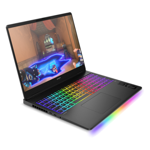 HP Omen MAX 16-ah0019ci (9Z2) (Intel Core Ultra 9-275HX / DDR5 64GB/ SSD 2TB/ 16 WQXGA IPS 240hz/ 24GB RTX5090/RGB Backlit/ FreeDOS/ RU) Shadow black