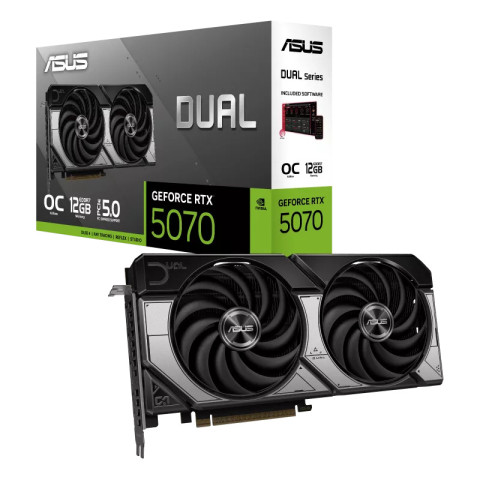 ASUS - 12GB GeForce RTX5070 DUAL OC GDDR7